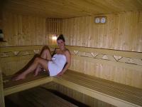 Sauna w Hotelu Hajnal Mezokovesd